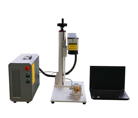 Rotary 20W 30W 50W Mini Portable Laser Marking Machine