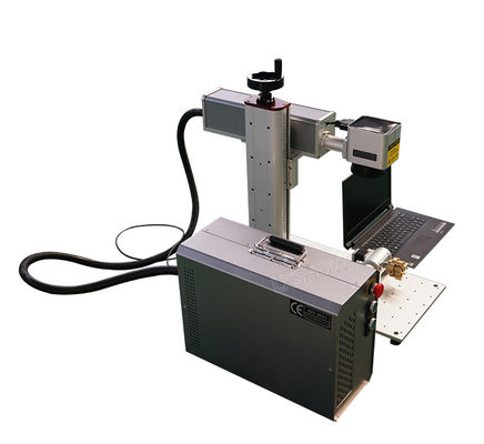 Rotary 20W 30W 50W Mini Portable Laser Marking Machine
