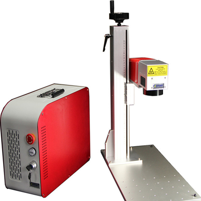 High Speed Hand Held Fiber Laser Marking Machine For Metal